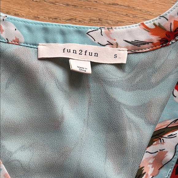 Stitch fix Top - Blue and Red - Picture 3 of 7